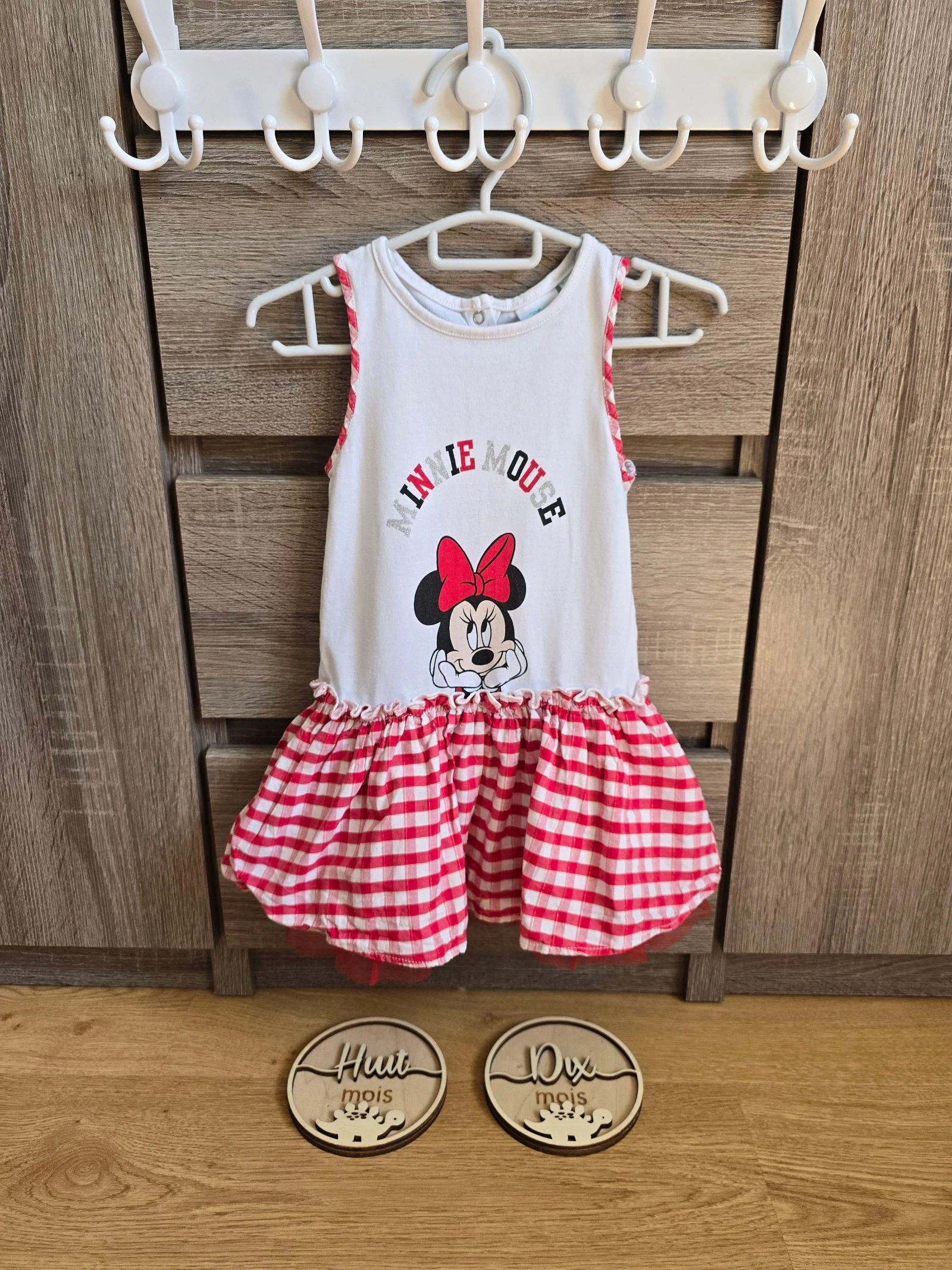 Roupa para Bebê Feminina - Vestido da Minnie - Disney - 18 meses 81 cm – photo 2